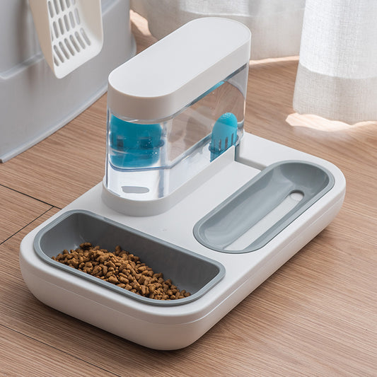 Distributeur Automatique d'Eau et Nourriture pour Chat